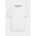 T - shirt femme - tommy jeans - tjw branded - blanc - col rond - manches courtes