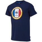 T - shirt fff - champions du monde - equipe de france de football - homme - bleu - manches courtes T - shirt fff - champions du monde - equipe de france de football - homme - bleu - manches courtes