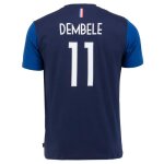 T - shirt - fff - ousmane dembele - bleu - manches courtes - enfant