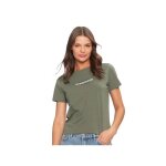 T shirt guess femme american kaki coton