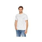 T shirt guess homme authentic blanc synthtique