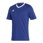 T - shirt - adidas - entrada 22 - bleu - manches courtes - respirant