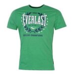 T - shirt - everlast - bronx - vert - 100% coton - manches courtes - col arrondi T - shirt - everlast - bronx - vert - 100% coton - manches courtes - col arrondi