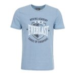 T - shirt homme - everlast - boxing academy - bleu clair - manches courtes - 60% coton 40% polyester T - shirt homme - everlast - boxing academy - bleu clair - manches courtes - 60% coton 40% polyester