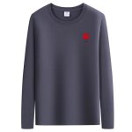 Shirt homme - insfity - sweat manches longues en coton mi - saison - gris Shirt homme - insfity - sweat manches longues en coton mi - saison - gris