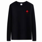 Shirt homme - insfity - sweat manches longues en coton mi - saison - noir Shirt homme - insfity - sweat manches longues en coton mi - saison - noir