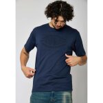 T - shirt homme - kaporal - valdo - manches courtes - 100% coton bio - bleu