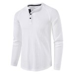 T - shirt homme manches longues col rond tee shirt couleur unie automne hiver tissu confortable - taille ... T - shirt homme manches longues col rond tee shirt couleur unie automne hiver tissu confortable - taille ...