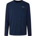 T - shirt homme pepe jeans - uni - manches longues - bleu foncé T - shirt homme pepe jeans - uni - manches longues - bleu foncé
