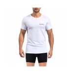 T - shirt homme - pierre cardin - signature - 100% coton - col rond - manches courtes - blanc xl T - shirt homme - pierre cardin - signature - 100% coton - col rond - manches courtes - blanc xl