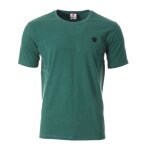 T - shirt homme redskins mathew - vert - manches courtes - logo poitrine