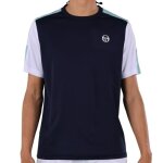 T - shirt homme sergio tacchini ginnico - bleu marine - col rond - manches courtes T - shirt homme sergio tacchini ginnico - bleu marine - col rond - manches courtes