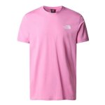 T - shirt homme the north face nf0a2tx5i0w1 en coton rose à manches courtes T - shirt homme the north face nf0a2tx5i0w1 en coton rose à manches courtes
