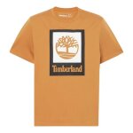 T - shirt homme timberland - manches courtes - noir / marron