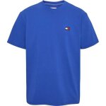 T - shirt homme - tommy jeans - avec logo tommy hilfiger - bleu - regular - manches courtes - col arrondi ...