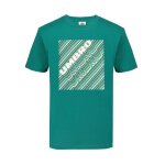 T - shirt homme umbro gradien box tee vert - coton - manches courtes - col arrondi