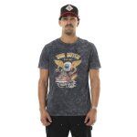 T - shirt homme - von dutch - cars - 100% coton - manches courtes - col rond - gris