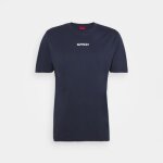 T - shirt durned u211 hugo bleu avec logo brod