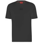 T - shirt hugo diragolino - hugo - noir - regular - coton - homme