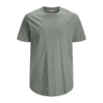 T - shirt - jack & jones - jjenoa tee - coton biologique - col ras - du - cou - grande taille 3xl