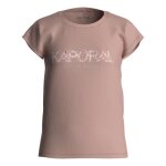 T - shirt - kaporal - col rond - manches courtes - coton - rose