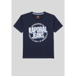 T - shirt - kaporal - otler - bleu - 100% coton - manches courtes