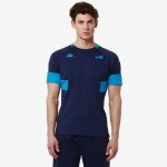 T - shirt kappa alpine f1 team 2024 pour homme - bleu - manches courtes T - shirt kappa alpine f1 team 2024 pour homme - bleu - manches courtes