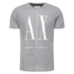 T - shirt homme - armani exchange - logo gris - manches courtes - col classique T - shirt homme - armani exchange - logo gris - manches courtes - col classique