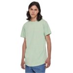 T - shirt long - urban classics - shaped - vintagegreen - pur coton - manches courtes