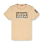 T - shirt � manches courtes diesel - t - adjust - q1 - beige - m - homme