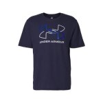 T - shirt manches courtes under armour foundation bleu marine