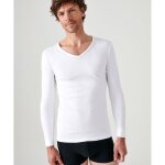 Damart - t - shirt thermolactyl manches longues maille interlock - blanc