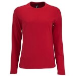 T - shirt manches longues pour femme - 02075 - rouge
