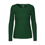 T - shirt manches longues femme neutral - vert bouteille