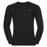 T - shirt ml - active wa - noir - eco polyester - manches longues - col arrondi