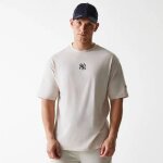 T - shirt mlb new york yankees new era oversize cr�me - new era - taille :m