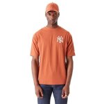 T - shirt mlb world series - new era - new york yankees - orange - mixte - adulte