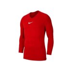 T - shirt - nike - jr dry park - rouge - manches longues - respirant