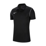 T - shirt enfant nike park 20 - 100% coton - manches courtes - col arrondi - noir