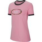 T - shirt - nike - sportswear - femme - rose - manches courtes - coton