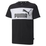 T - shirt noir garon puma colorblock