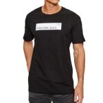 T - shirt noir homme calvin klein jeans hyper real