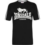 T - shirt - lonsdale - lion - noir - manches courtes - col rond T - shirt - lonsdale - lion - noir - manches courtes - col rond