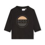 T - shirt noir manches longues boss bb