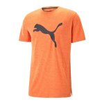 T - shirt orange fonc homme puma train