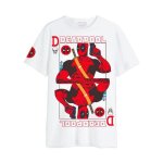 T - shirt oversize - marvel - deadpool - 100% coton - col rond - manches courtes