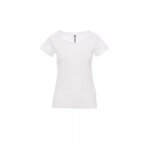 T - shirt payper backfire - payper - femme - blanc - loose - manches courtes - col large