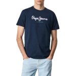 T - shirt pepe jeans eggo bleu marine pour homme