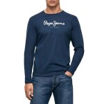 T - shirt pepe jeans eggo long bleu pour homme