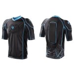 T - shirt de protection enfant 7idp seven body flex - noir - vtt - mixte - manches courtes